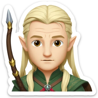 Legolas sticker