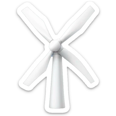 Wind turbine  sticker