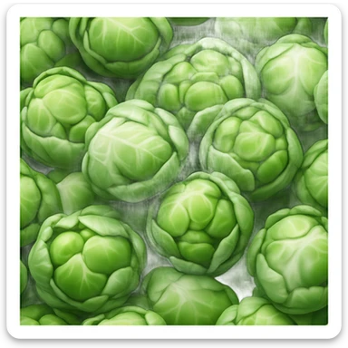 brussel sprouts sticker