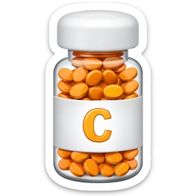 C VITAMIN  sticker