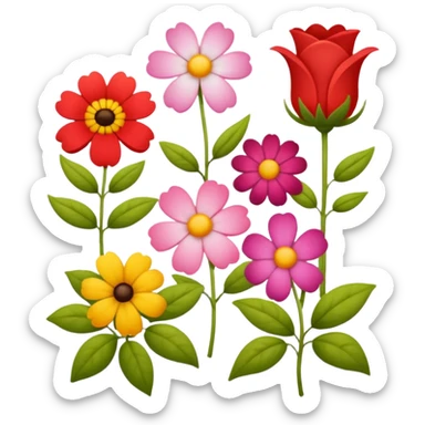 FLEURS PRINTEMPS sticker