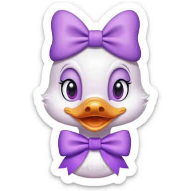 Daisy Duck from Disney sticker