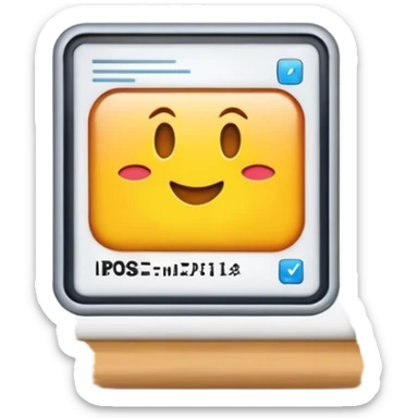 software license sticker