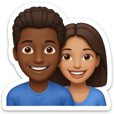 amigos puerto riqueños dos  sticker