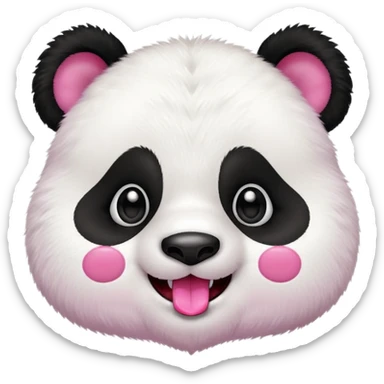 cute panda sticker