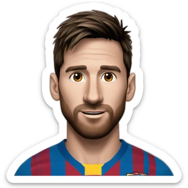 Messi équipe miami sticker