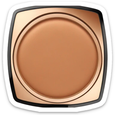 a Chanel cream bronzer sticker