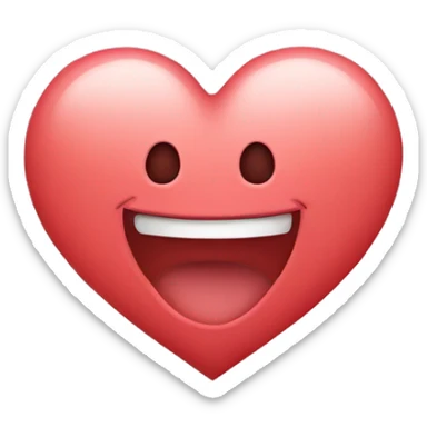 Heart sticker