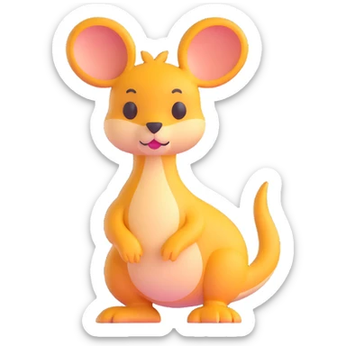 Kanga from Winnie the Pooh sticker