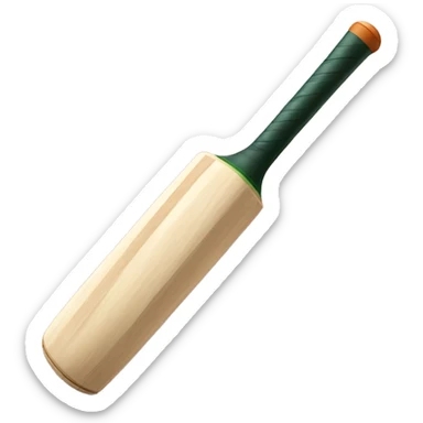 Cricket bat ball sticker