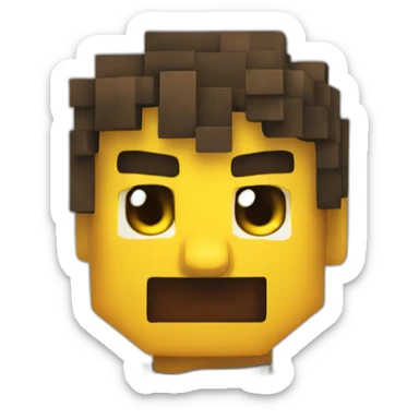 hazme el emoji de un clan de Minecraft llamado TeamEnigma sticker