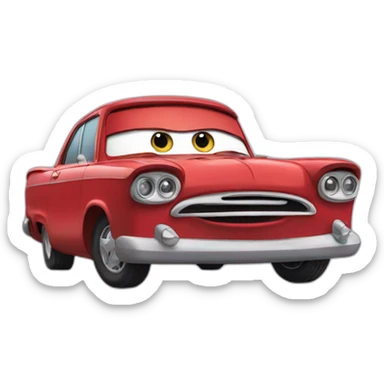 Cars disney sticker