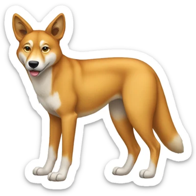 Dingo Full Body sticker