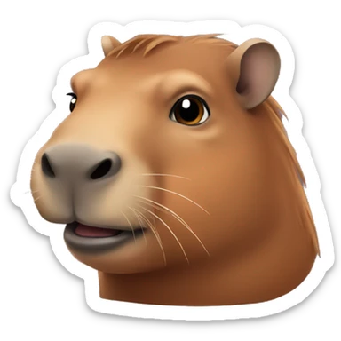 Capibara sticker