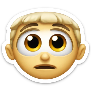 big eyes emoji sticker