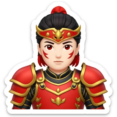 Turn sadge pepe emoji into sadge lu bu emoji sticker