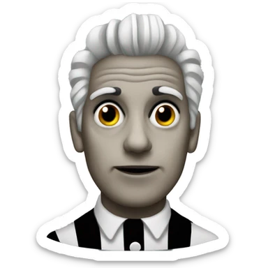 beetle juice sticker