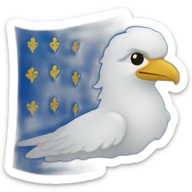 Azores island flag sticker