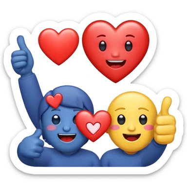 reaction bar from Facebook  sticker