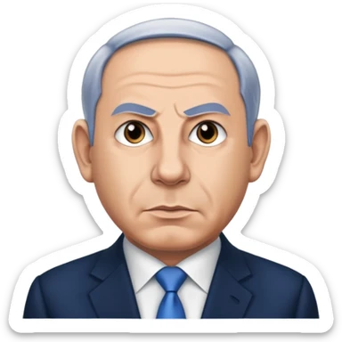 Benjamin Netanyahu sticker