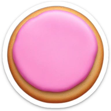 pink cookie sticker