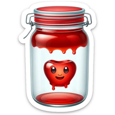 jelly jar sticker