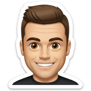 Robbie Williams sticker