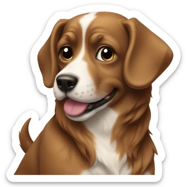 Coquette dog sticker