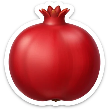 i want to create an emoji of pomegrenate sticker