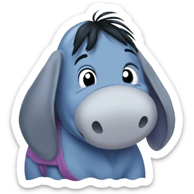Cute Eeyore  sticker