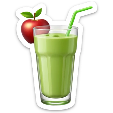 apple smoothie show sticker