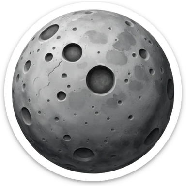 Mercury Planet sticker