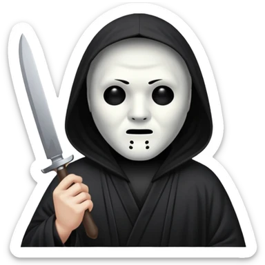 Ghostface sticker