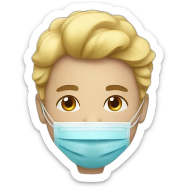 Get well soon sticker