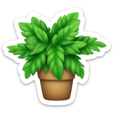 Plant sticker