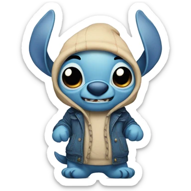 Stitch sticker