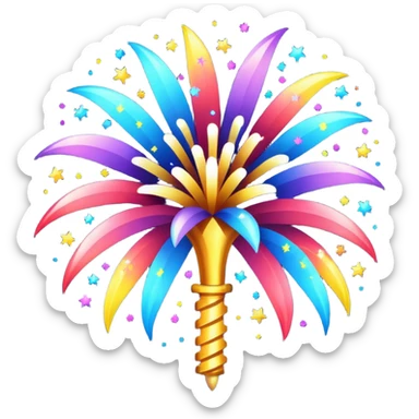 Fireworks  sticker