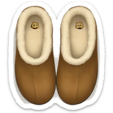 ugg tazman slippers sticker