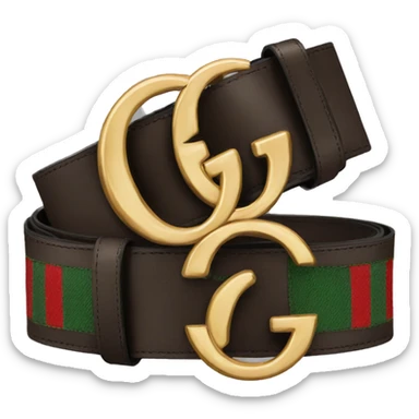 Gucci belt  sticker