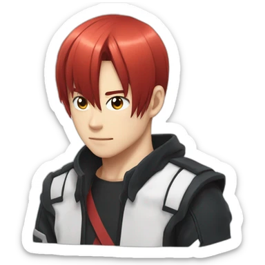 Shoto todoroki sticker