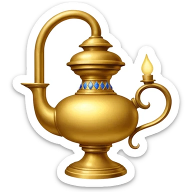 La lampe d'Aladdin  sticker