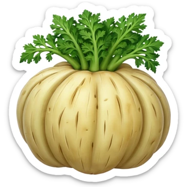 celery root sticker