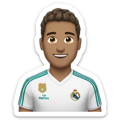 Jude Bellingham with real Madrid sticker