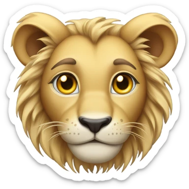 Simba from Lion King sticker