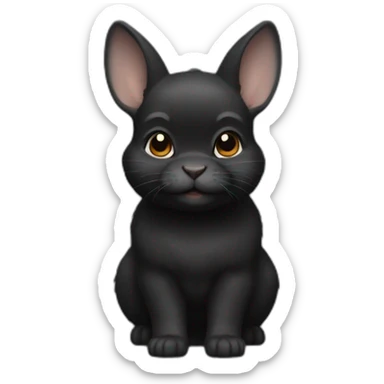 dark netherland dwarf sticker