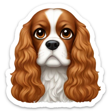 Cavalier, King Charles ￼ sticker