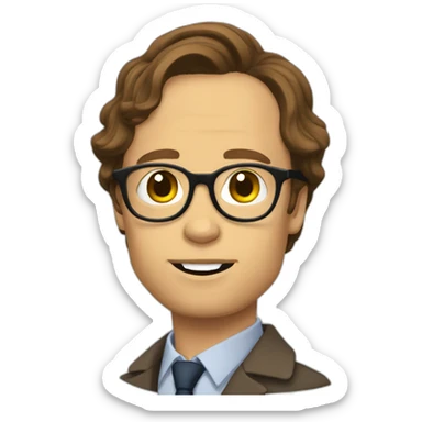 Spencer Reid emoji sticker