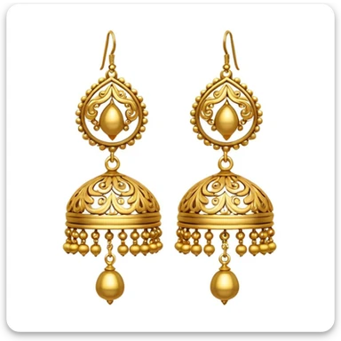 Jhumkas  sticker
