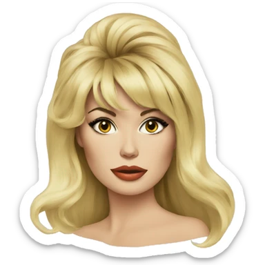 brigitte bardot sticker