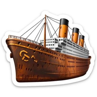 Make the Titanic sticker